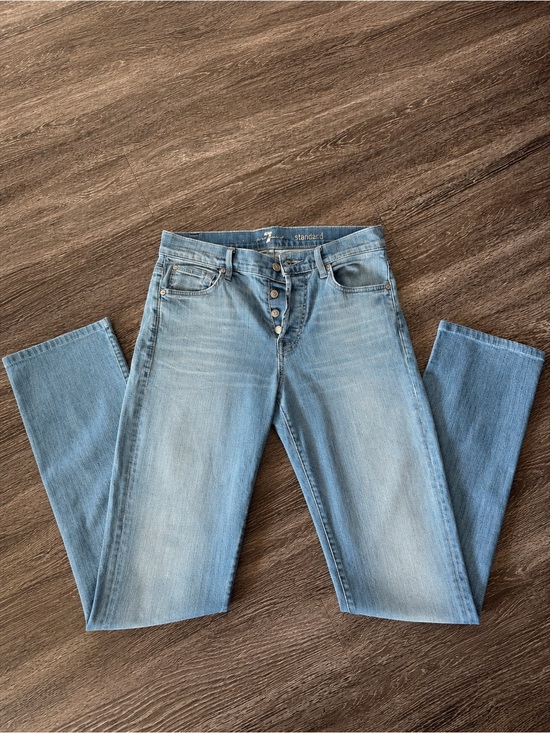 7 For All Mankind Pants - 7 For All Mankind Standard Jeans Size 30 Lightwash Straight Leg Premium Denim